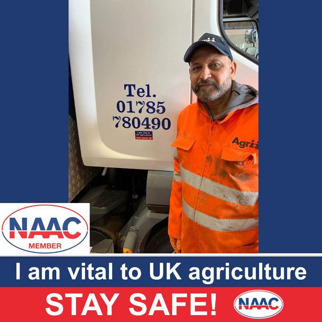 TheNAAC's tweet image. 𝐍𝐀𝐀𝐂 𝐌𝐞𝐦𝐛𝐞𝐫𝐬 𝐭𝐚𝐤𝐢𝐧𝐠 𝐬𝐚𝐟𝐞𝐭𝐲 𝐬𝐞𝐫𝐢𝐨𝐮𝐬𝐥𝐲 Post a photo of where you put your sticker to remind you to make the right choices &amp;amp; go home to your loved ones naac.co.uk/naac-safety-ca… #IamVitaltoUKAgriculture #StaySafe! @AgriiUK