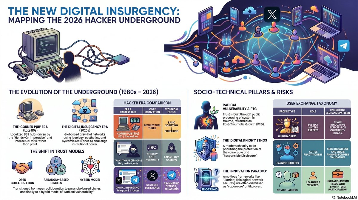 ADanielHill's tweet photo. Mapping the 2026 Hacker Underground https://t.co/08O6uB8tQb