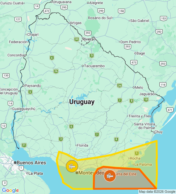 Inumet_'s tweet photo. Advertencia naranja por Vientos muy fuertes y persistentes
Advertencia amarilla por Vientos fuertes y persistentes
Se actualizará a las 12:00 o ante cambios significativos

Más info: https://t.co/zY2u8OFmLu https://t.co/wHNH7UcY1D
