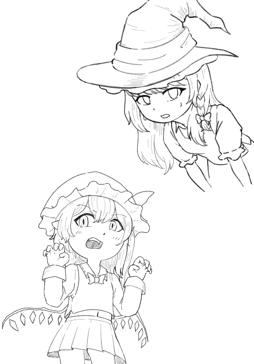 오랜만에 동방프로젝트 낙서
#東方Projectㅤㅤㅤㅤ