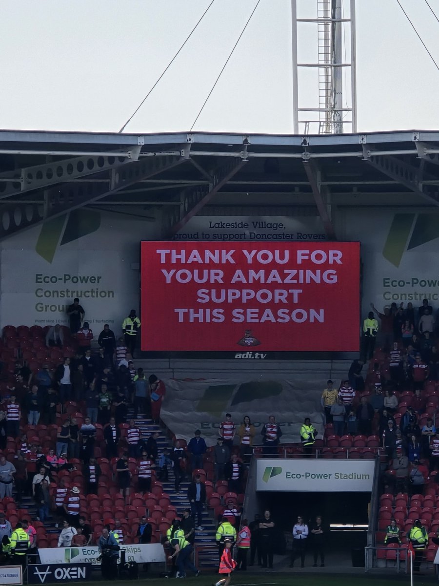 IFS1Risk's tweet image. Cracking day this weekend supporting Doncaster Rovers vs Stevenage!⚽

A 1–1 draw felt like a fair result - and it had to be Billy Sharp getting on the scoresheet in his final home game for the club.💪

@drfc_official

#Doncaster #Sponsors #DRFC #football