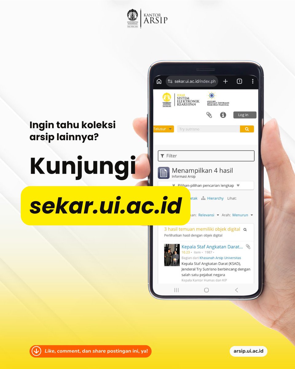 Arsip Universitas Indonesia tweet media