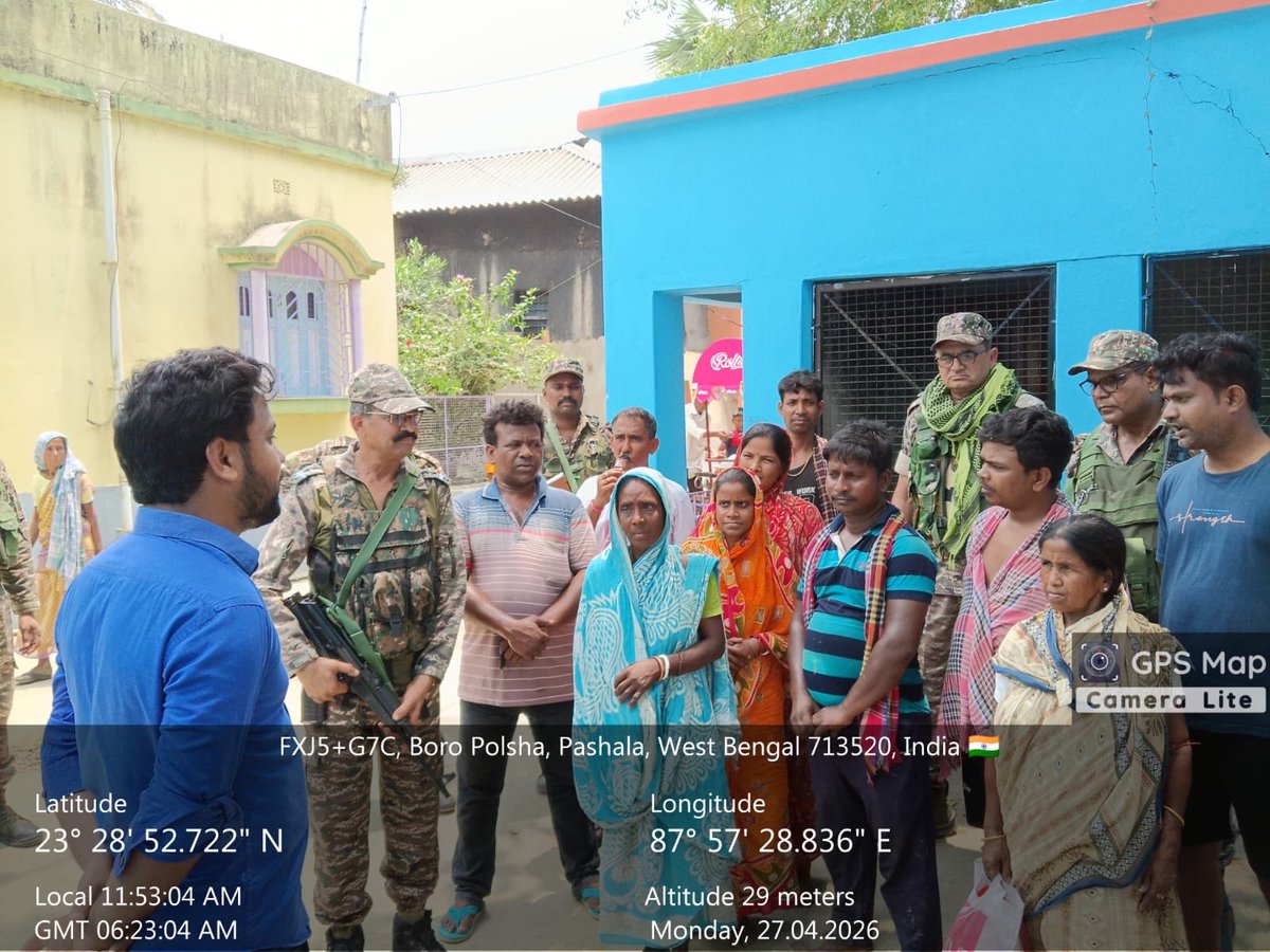 West Bengal Sector CRPF, Kolkata tweet media