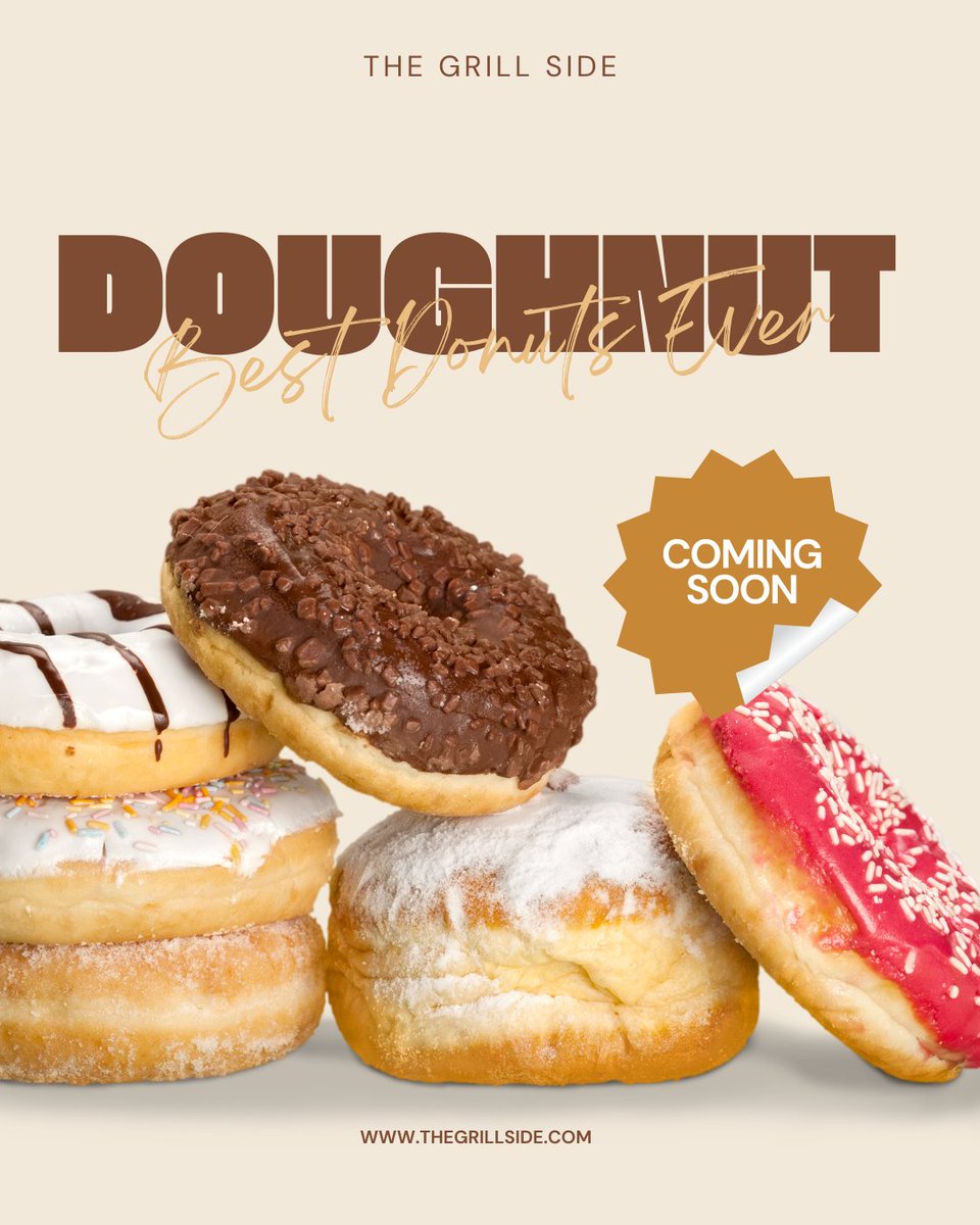 TheGrillSide's tweet image. Sweet. Soft. Worth the wait.
Thegrillside Coming soon! 
#Snacks
#meals