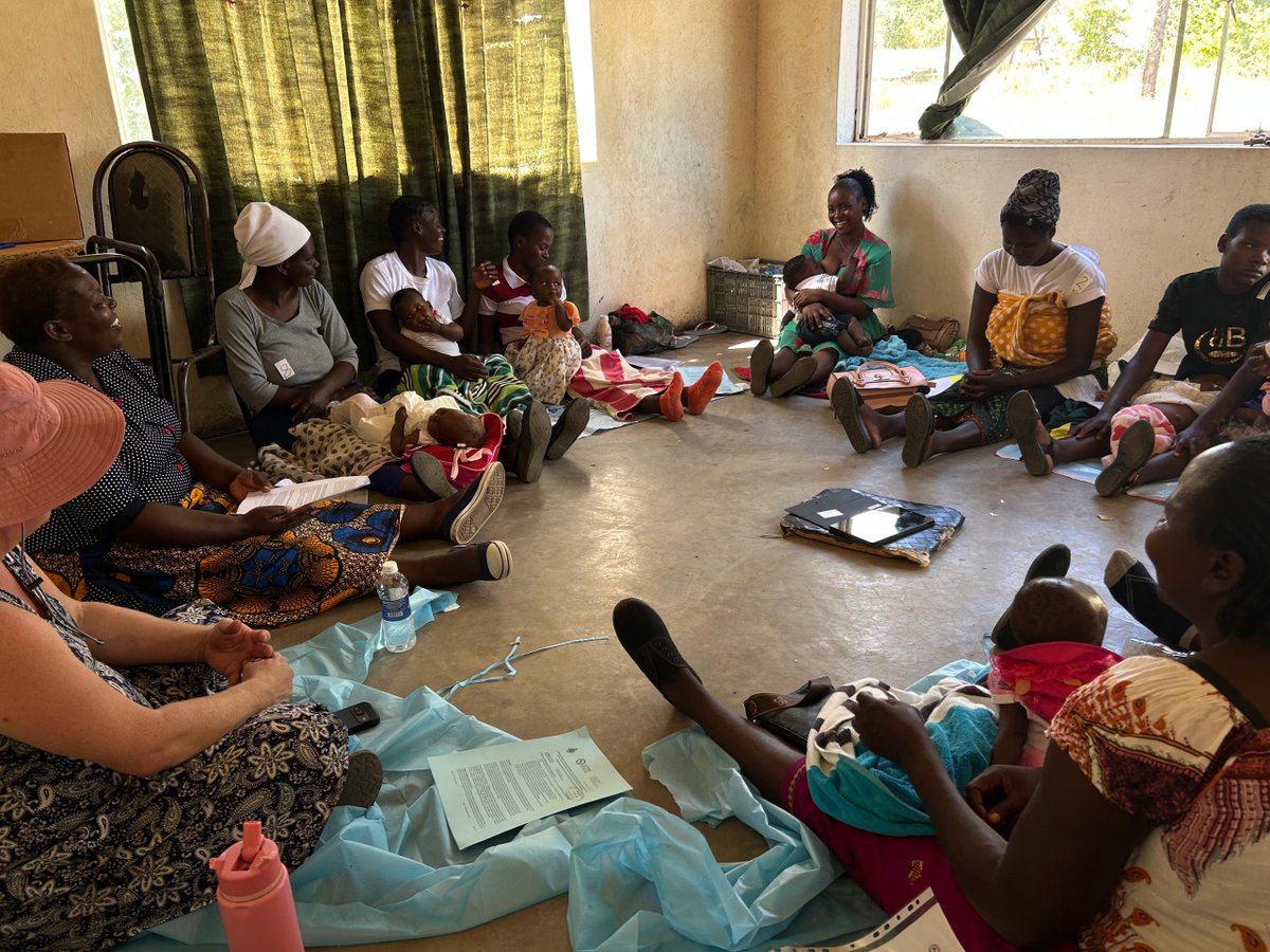 ZvitamboZim's tweet photo. It's a wrap! Just finished evaluating the Exclusive Breastfeeding (EBF) Intervention delivered by lead mothers through care groups. Our work in Mutoko will help spread vital EBF messaging to more families through these peer-to-peer platforms for nutrition and health promotion. https://t.co/TIaVzYPLg2