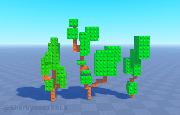 Sharky0801RBLX's tweet image. Hey! Selling this stud-tree mini nature pack for $7(PayPal) Contact me on discord if interested!  sharky.0801 #roblox #developer #builder #studs #RobloxDeveloper