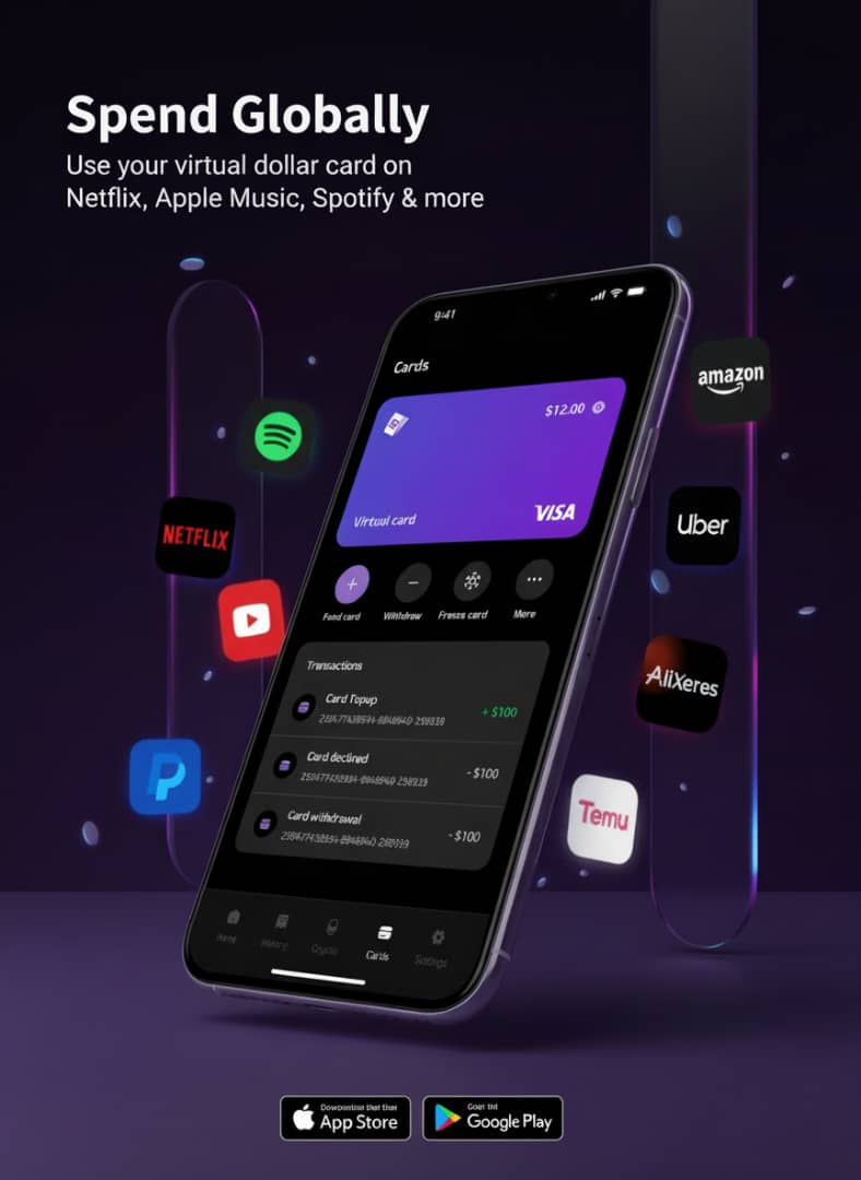 sendcheapltd's tweet photo. Get your Sendcheap Dollar Virtual Card 💳
Shop online, pay internationally, no stress.

https://t.co/RRJZFwNCpP

#sendcheap #easy #fintech #digitalart https://t.co/E4VgiFHLG8
