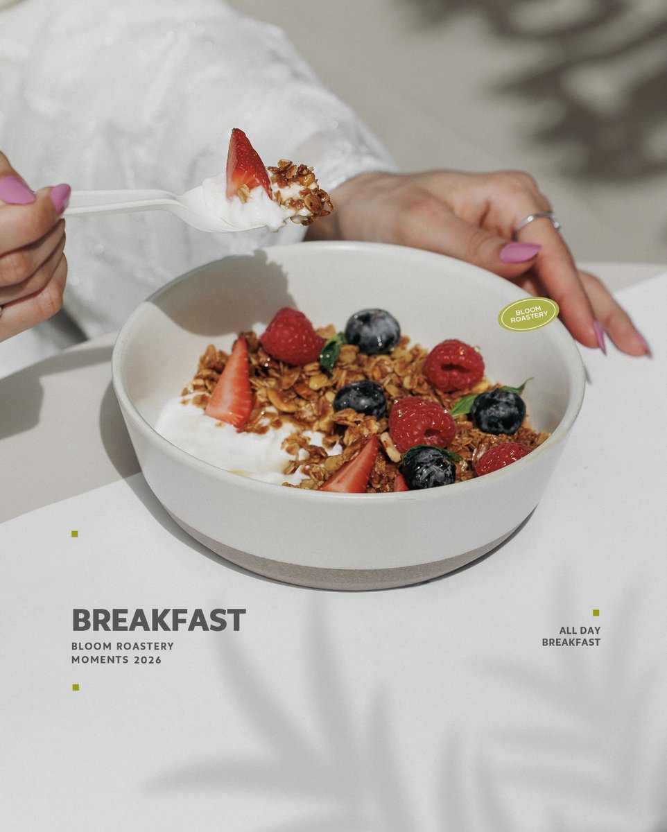 BloomRoastery's tweet photo. 𓆇

Breakfast Moments 🍳

إذا كان يومك سريع ، خل أكلك يستاهل التمهّل 
أطباق بلوم تنوّع يرضي المزاج،  وطعــم يخليك 
ترجع له كل مرة ،ابدأها صح . . . والبـاقي علينا 

تقدر تتصفح الآن المنيو عبر الموقع:
https://t.co/jRl1csXZYC

ِ https://t.co/khVV2mwCHb