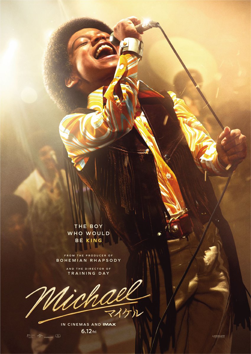 映画『Michael／マイケル』
大ヒットスタート
伝記映画史上最高記録
oricon.co.jp/news/2451563/f…
⠀
マイケル・ジャクソンの軌跡を描く映画が、2026年公開の実写映画ナンバーワンの大ヒットスタート。北米では『ボヘミアン・ラプソディ』『オッペンハイマー』を超える伝記映画史上ナンバーワンのスタート