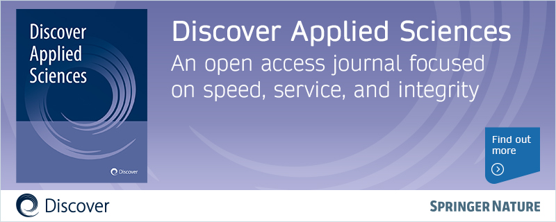 SNApplSci's tweet photo. Discover Applied Sciences' April Issue is now available online! Vol 8, Issue 4, contains 133 publications covering Applied Life Sciences, Chemistry, Earth and Environmental Sciences, Engineering, Materials Science and Physics. Have a browse and read https://t.co/EnzITdYswW https://t.co/6pAbWWOWyJ