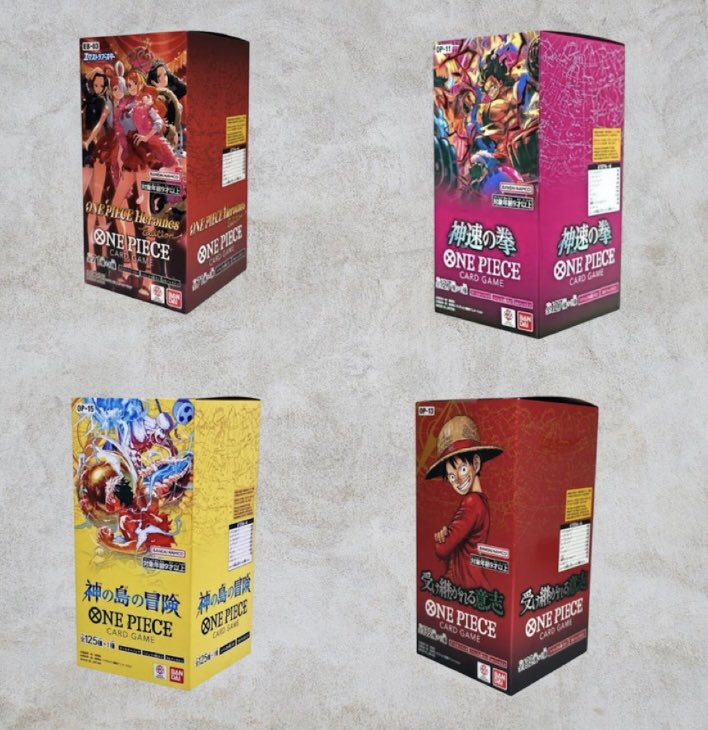 ONE PIECEカード　メモリアルコレクション　テープカット メモリアルコレクション 2BOX テープカット - メルカリ
