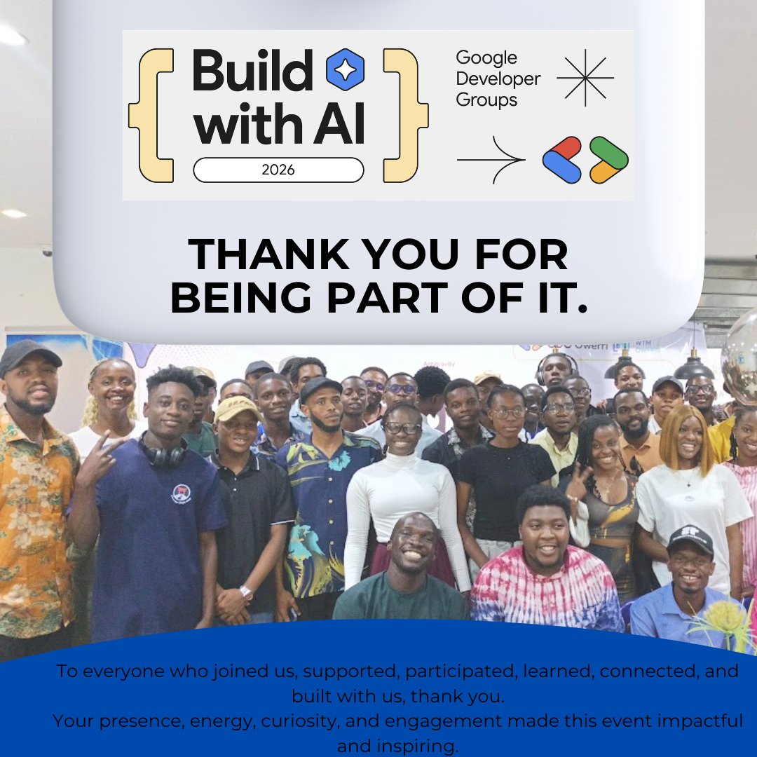 GiftDyk's tweet image. I was there 🤭… 
now back to creating 💻
Grateful to grow and build with AI.

If you need a website or design that stands out, let’s talk 🤗

#website
#branding
#productdesign
@gdgowerri 
@gdg_futo