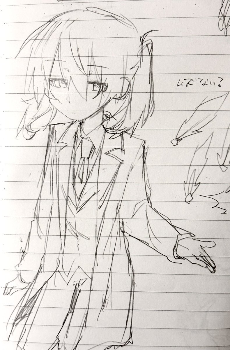 かっこいい絵を描きたいな〜って思って描いてたら腐女子が描く絵みたいになったロンドン(あながち間違えてはいない)