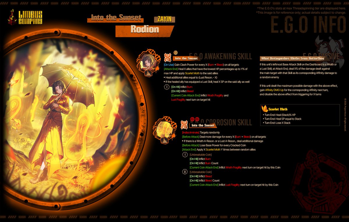 Limbus Company tweet media