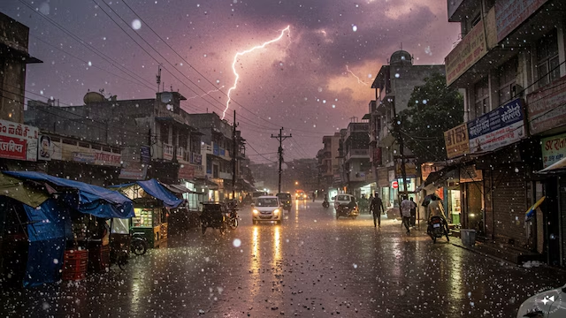 CNBC_Awaaz's tweet image. Heavy Rain Alert, Weather LIVE Updates: प्रचंड गर्मी के बीच देश के इन राज्यों में भारी बारिश और आंधी की चेतावनी hindi.cnbctv18.com/agriculture/he… 
#heavyrain #heavyrainalert #weathernews