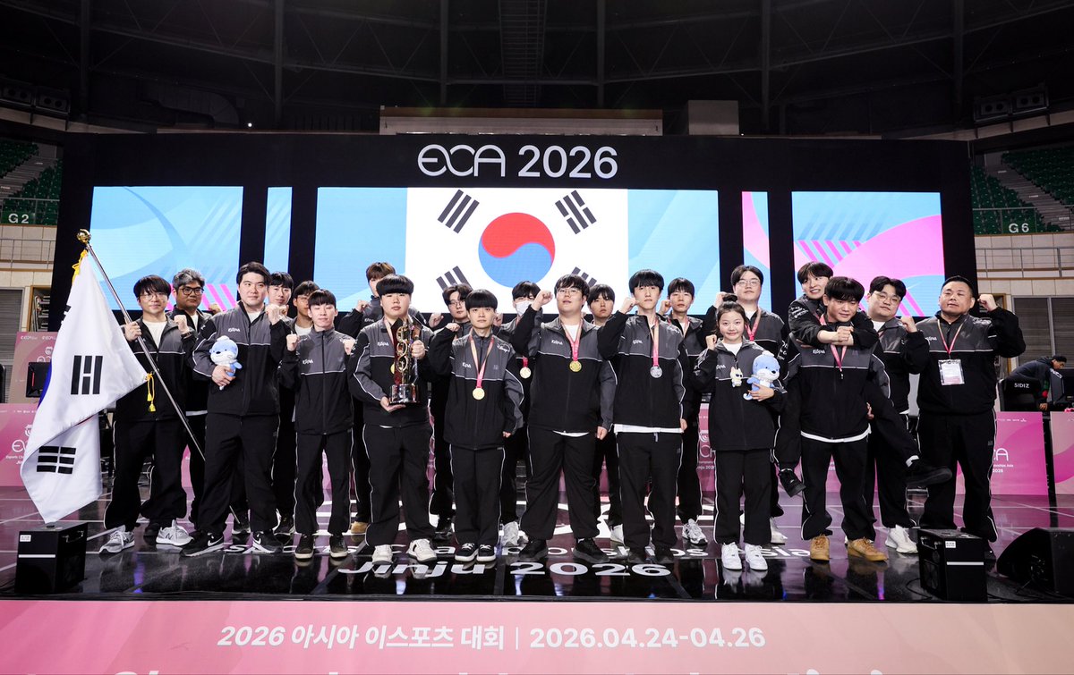 kespa's tweet image. [2026 ECA 3일차 현장스케치]

2026 ECA 현장의 분위기, 사진으로 만나보세요!

#esports #e스포츠
#ECA #아시아이스포츠대회 #진주