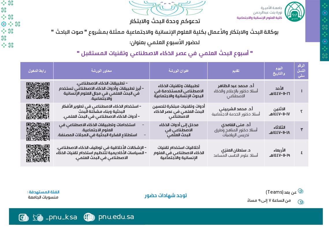 فعاليات PNU tweet media