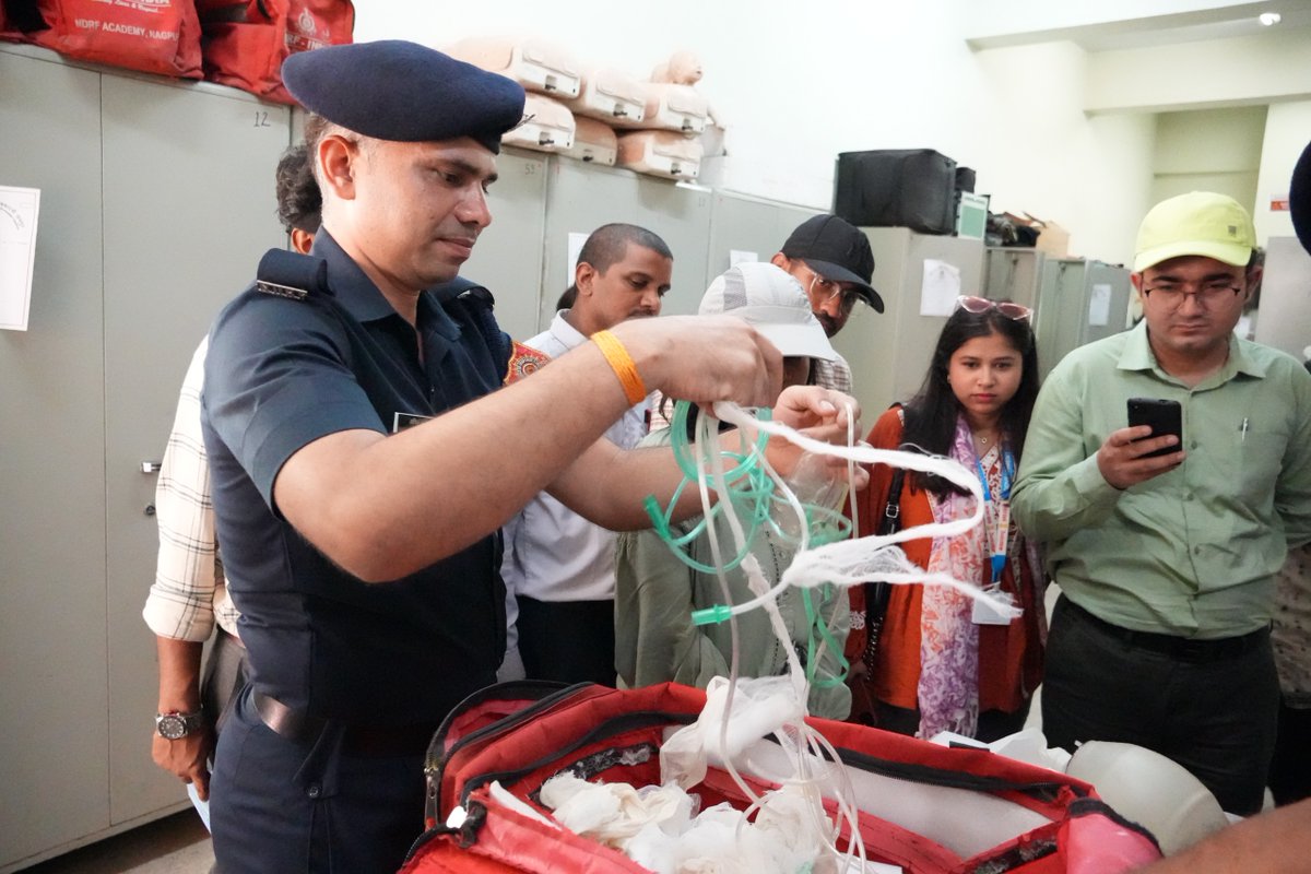 AcademyNdrf's tweet image. Enhancing emergency response skills and medical support during rescue operations. This exposure is invaluable for academic and professional growth. #DisasterManagement
 #EmergencyResponse
 #MedicalTraining
@NDRFHQ @aiims_newdelhi