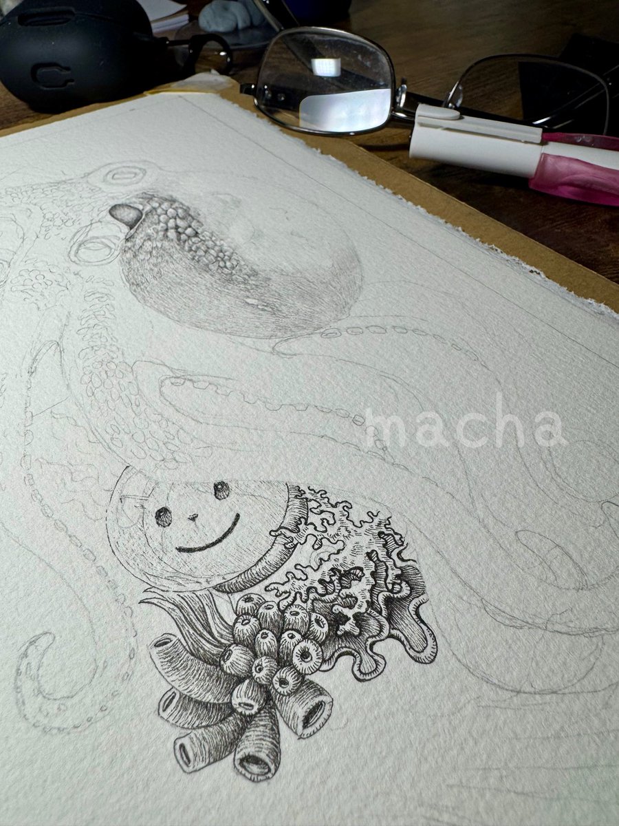 macha178504's tweet image. 出たっ❗️イメージ出たっ❗️
⸜(*ˊᗜˋ*)⸝⋆*ﾔﾀｰ

 #ペン画 #線画 #inkdrawing