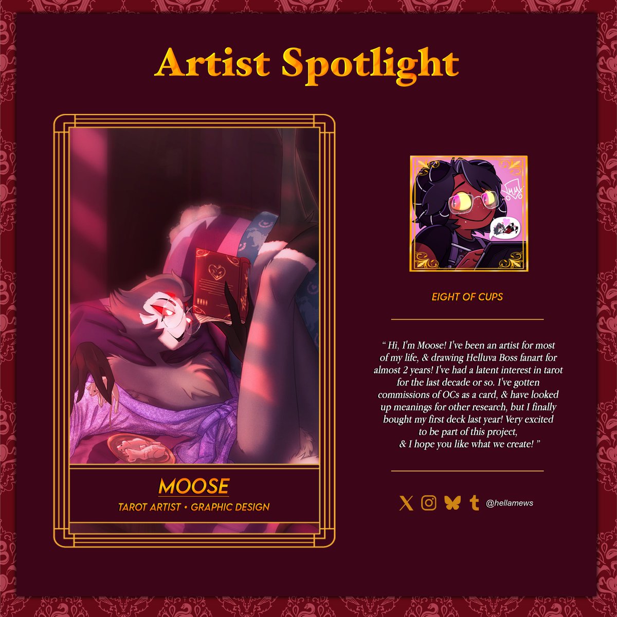 Hellaverse Tarot tweet media