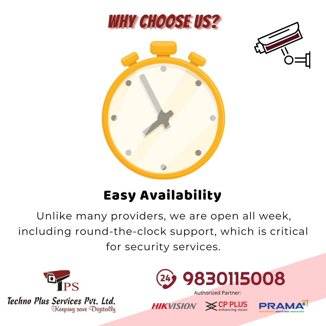 TpsWaves's tweet image. Unlike many providers, we are open all week, including round-the-clock support, which is critical for security services.
Install latest CCTV systems, call TPS Digital Waves on 9830115008 or log on to share.google/oYM5uVbS81FWjd…
#cctv #cctvuses #securitysystem #Kolkata #Howrah