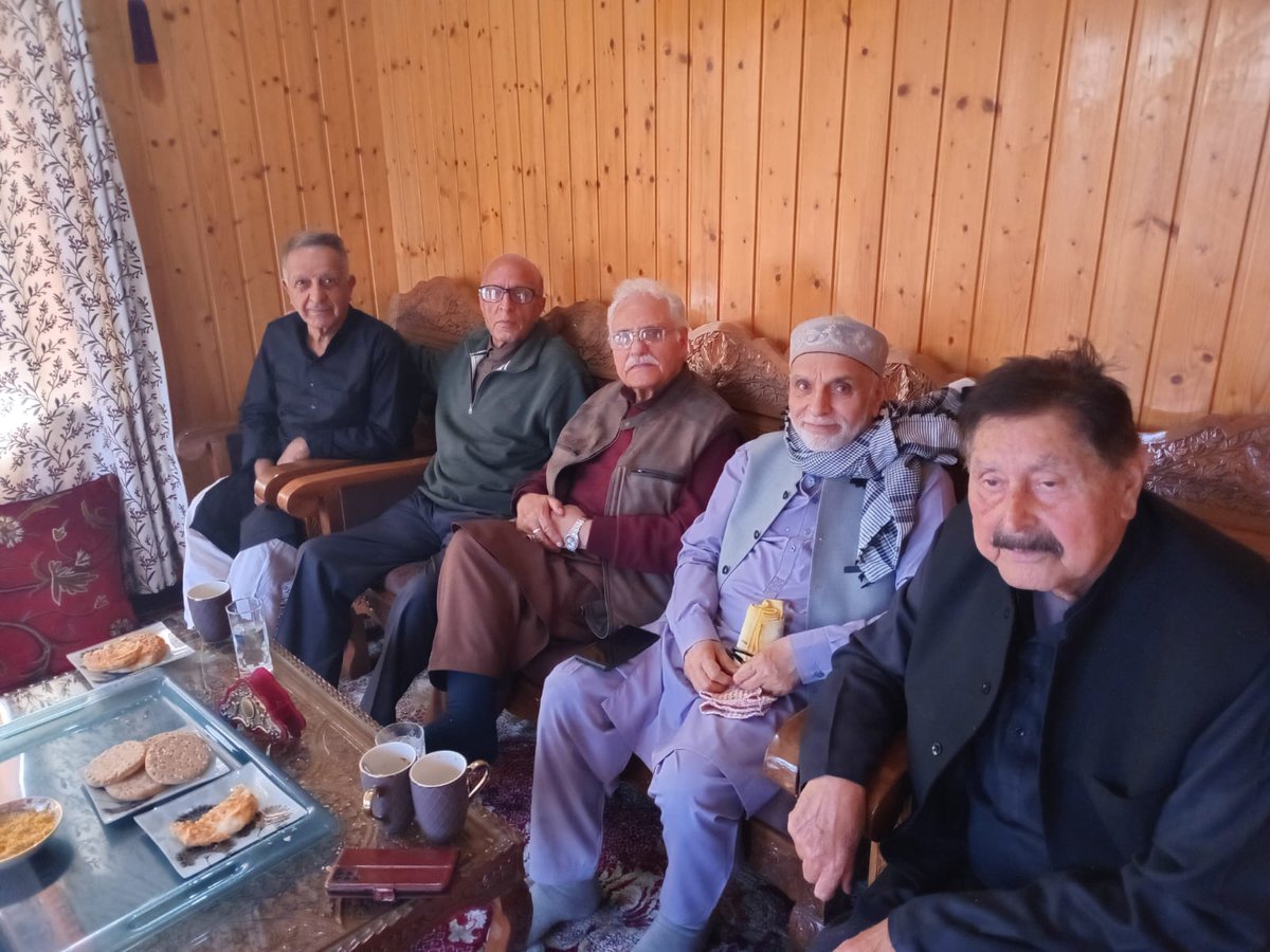 "It was a long time ago -51 years since we left the portals of Kashmir University. We were destined for different fields—police, politics, bureaucracy, journalism, and business—yet the bonds of our friendship have strengthened with every  year. Thank God we are friends today."