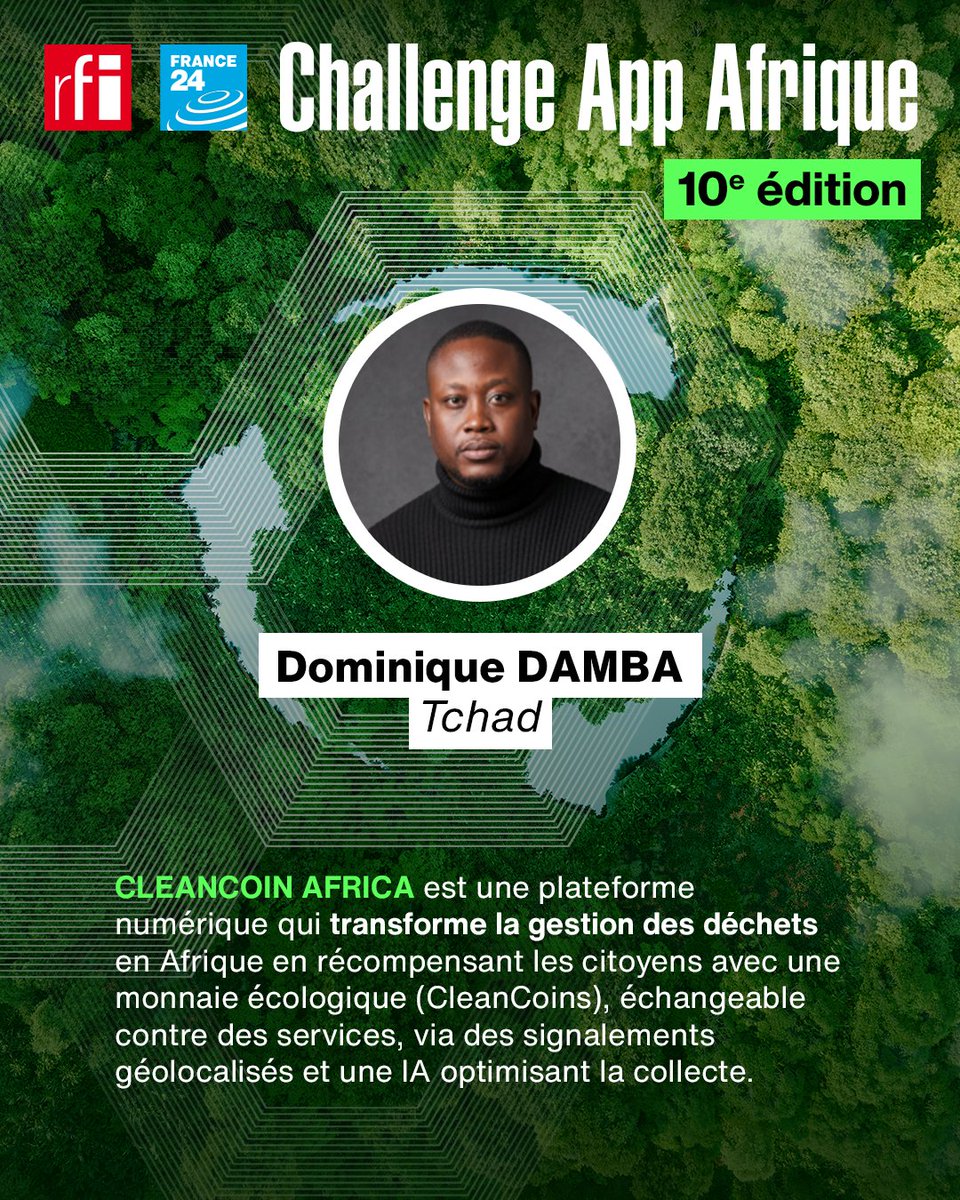 AppAfrique's tweet photo. Les premiers finalistes du Challenge App Afrique sont là ! 🏆

 Pour cette 10e édition, ils réinventent la gestion des déchets en Afrique. 👇 https://t.co/hoEgSZRY5a
