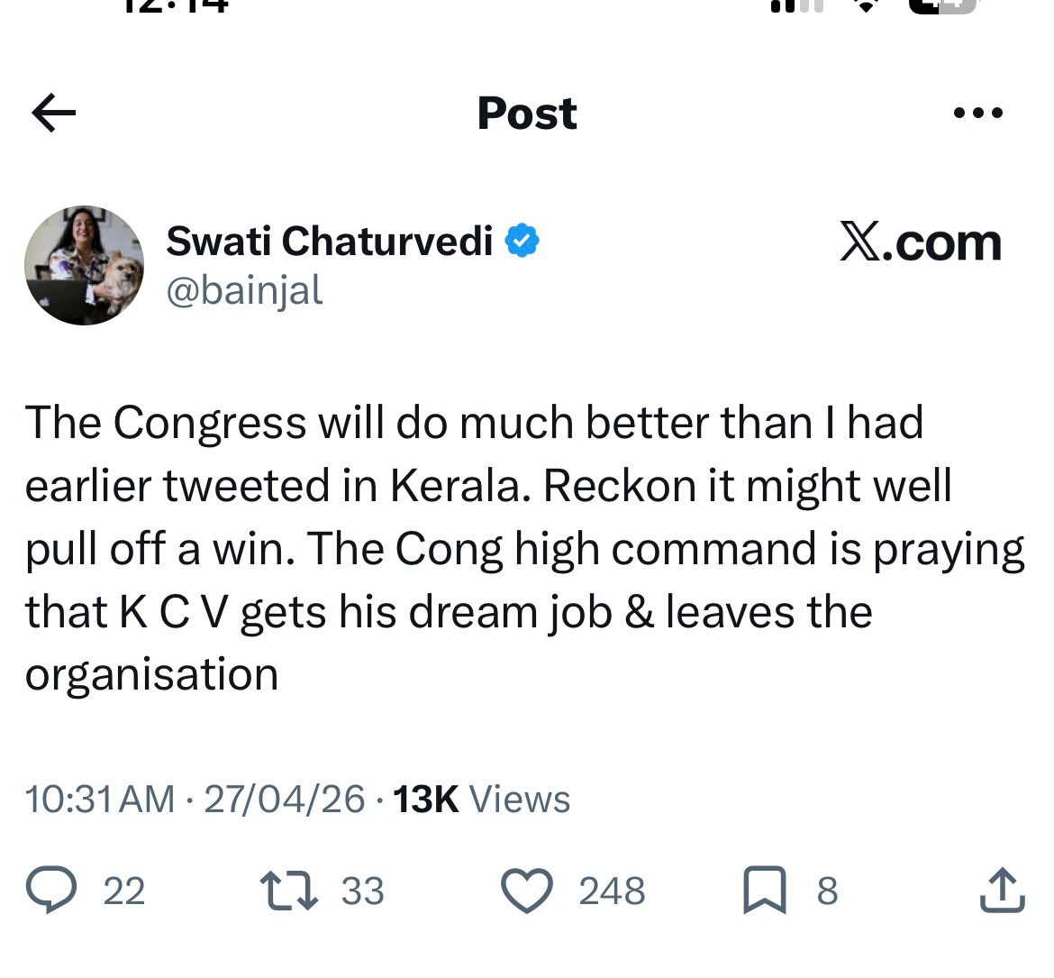 Lavanya Ballal Jain official tweet media