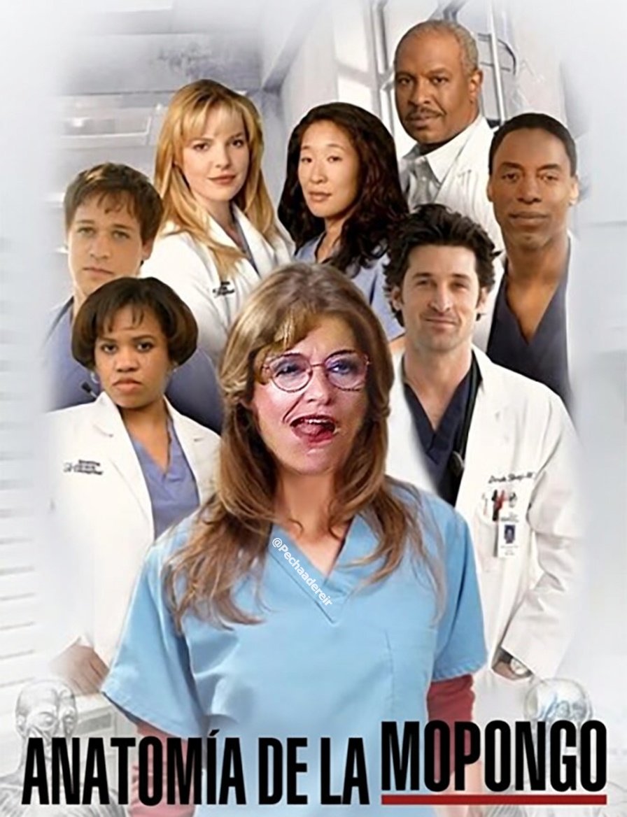 Maria Jesús Montero en Anatomía de La Mopongo ... médica y tal