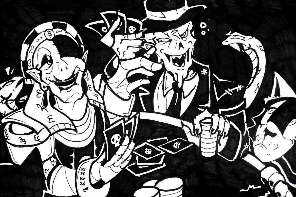 -Well, are you ready to lose, eh?
-Only in your dreams!
#Dirtymoney #TheGaslightDistrict #TgdCashMummy