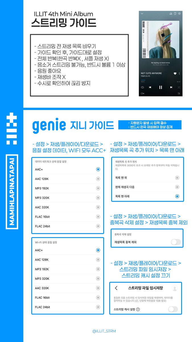 아일릿 음원총공팀 tweet media