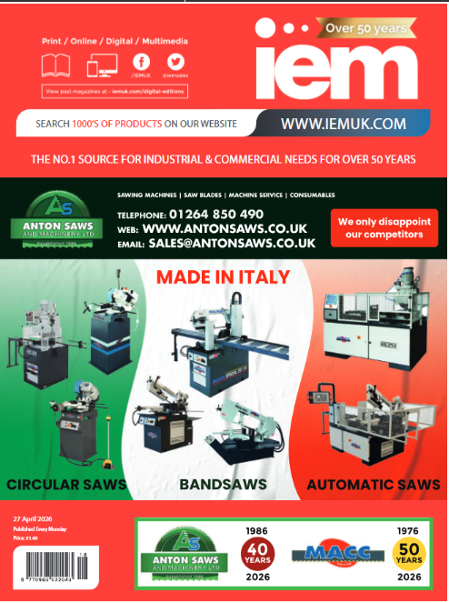 IEMsales's tweet photo. 🚨 This week’s IEM is now LIVE online! 🚨
📖 Read it now and stay ahead of the curve
👉 https://t.co/GMm4avLHF6

#IEM #Manufacturing #Engineering #IndustrialSolutions #Metalworking #Innovation #saws #blades #racking #shelving #buildings #constuction #steel #auctions https://t.co/K4d0BhJYB0