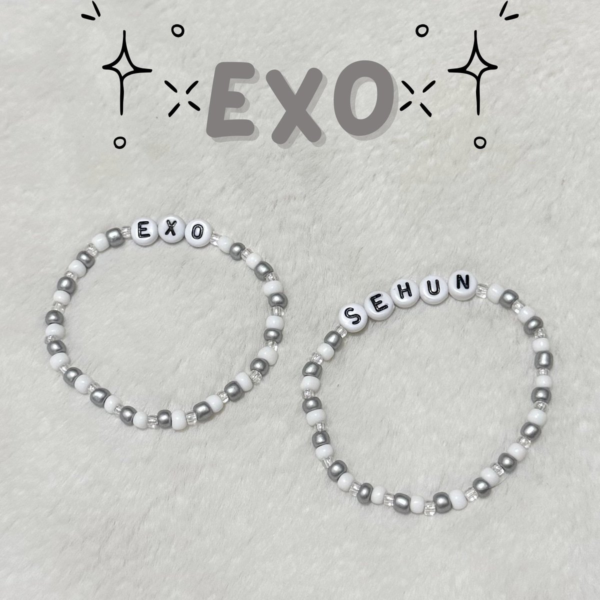 EXO concert bracelets now available for bulk orders~ 

✔️bulk &amp; wholesale price
✔️customizable
✔️SDD &amp; shopee check out
✔️RUSH order with NO additional fee

🛒 s.shopee.ph/4fsbe6COcm
🛒 s.shopee.ph/40cuqtBuyi
🛒 s.shopee.ph/50VS2jtCZ1

#EXhOrizoninMANILA
wts lfb exo ph