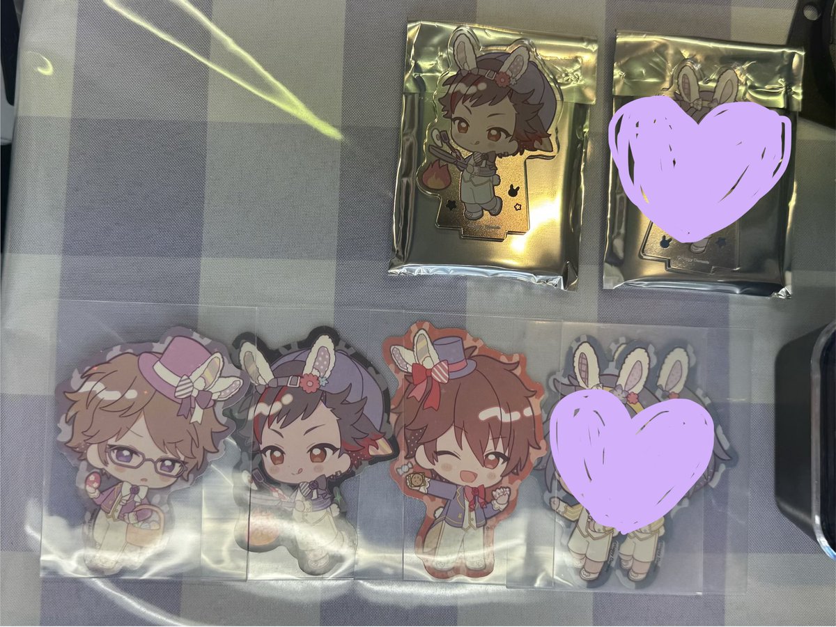 Iolite2626's tweet photo. あんスタ 交換 ぱしゃっつvol.6 アニカフェ

譲）▶︎ぱしゃっつ
渉、桃李、弓弦、スバル、巽、翠、凪砂、ひなた、薫、アドニス、光、維吹、司、レオ、夏目
▶︎ステッカー
千秋、鉄虎、凪砂、紅郎、維吹、章臣
▶︎アクスタ
鉄虎、

求⬇️ https://t.co/T5wguOuIaV