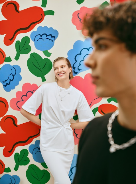 hokuwalk's tweet image. こんにちは。北欧区です。

MarimekkoとKalevalaのコラボレーションジュエリー、#Kalevala x #Marimekko「Garden」が登場！ベースとなっているのは、マリメッコの「Filed of Flowers」ポップアップのために制作されたデザイナー5名による5つのフローラルプリント。#鈴木マサル さんのデザインも！