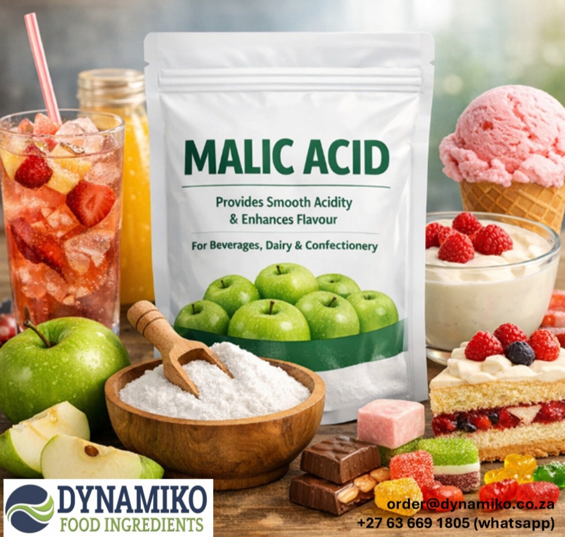 DynamikoFoodIng's tweet image. Add the perfect touch of tartness. MALIC ACID enhances flavour, balances sweetness, and brings a clean, refreshing taste to food and beverages.

For technical support: 📧technicalinfo@dynamiko.co.za

#FoodIngredients #MalicAcid #FoodInnovation #FoodManufacturing