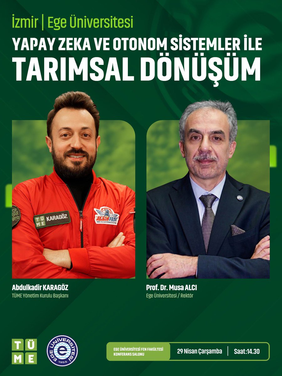 TÜME l Tarım Teknolojileri Kümelenmesi tweet media
