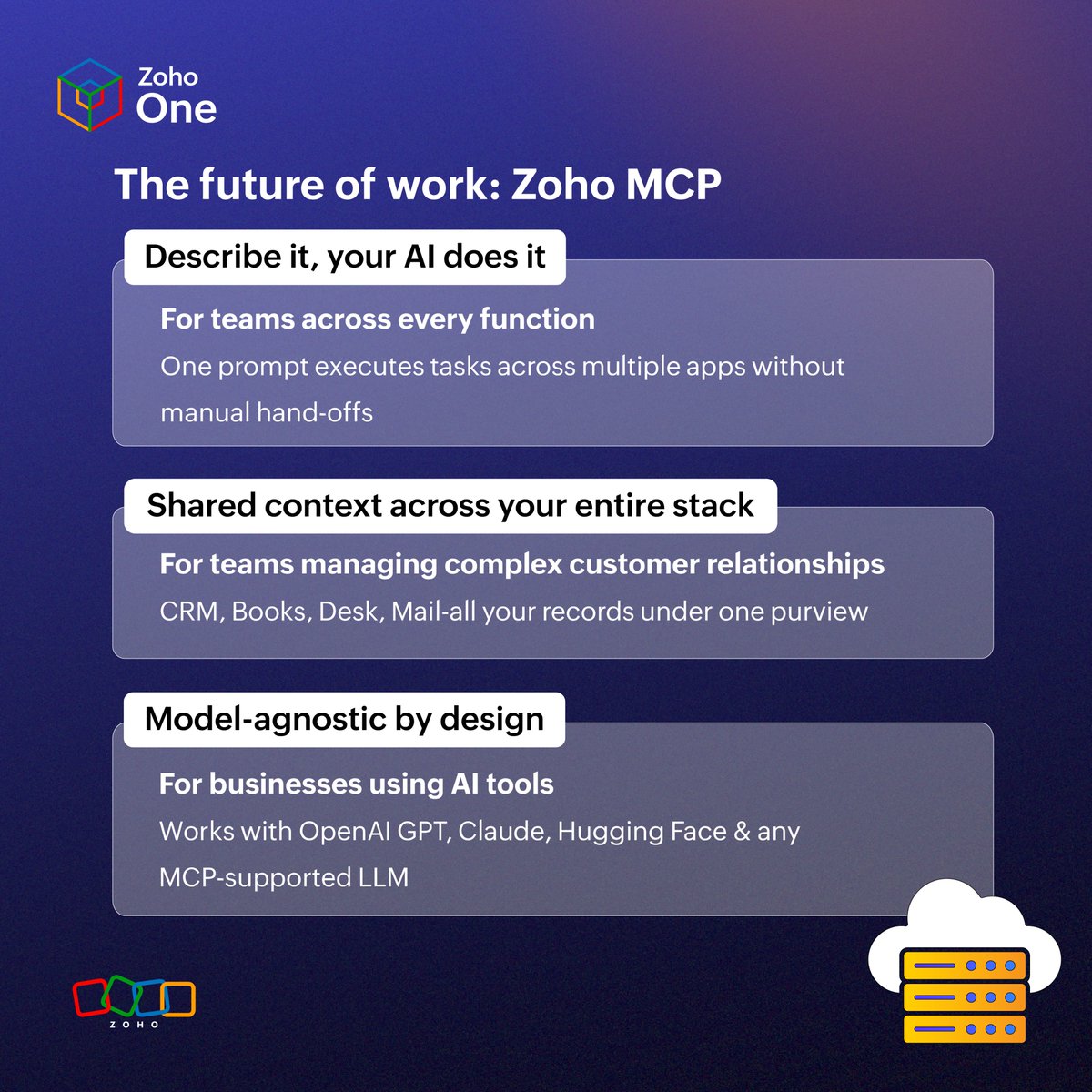 Zoho One - The OS for Business tweet media