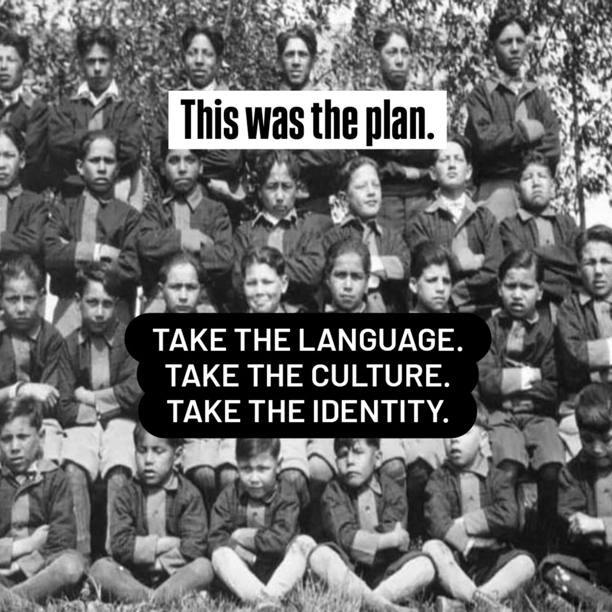 BSwirlsi's tweet image. Kill the Indian in the Child. 
It carried on into the 60's - 90's Scoops. Indigenous women are still having to protect their children from the Government. 
Alberta is Treaty Land.
 #WeAreStillHere