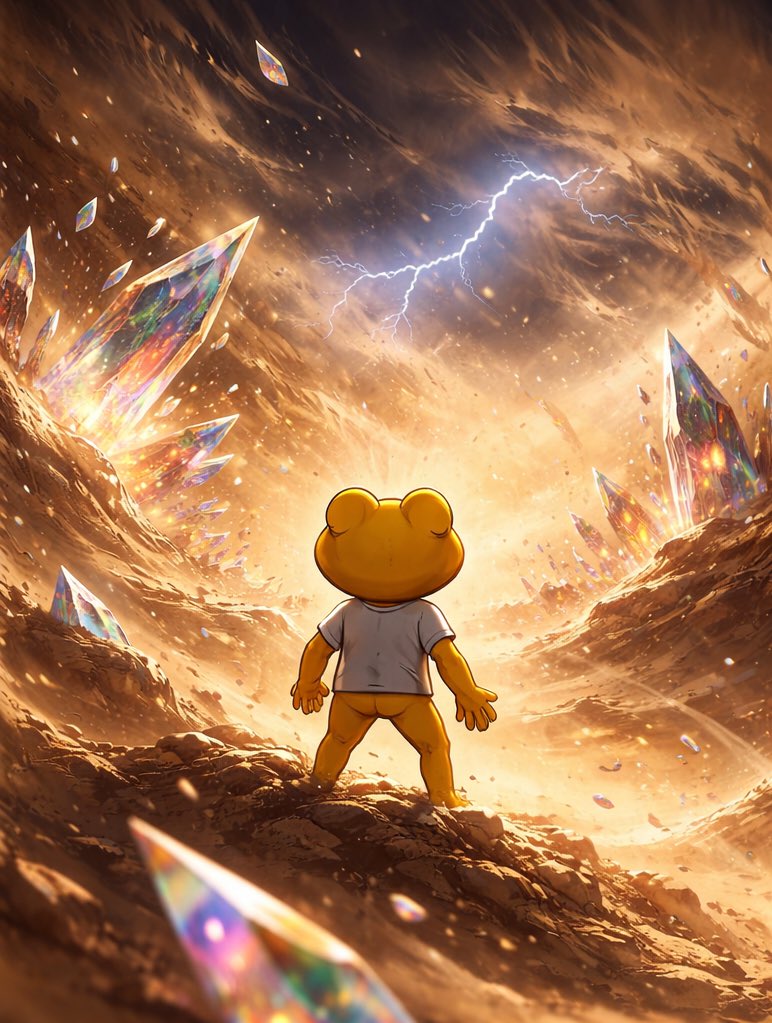 ClouBricks's tweet photo. The storm is in front of us, but we have no fear!

$Turbo
#TurboToadTokenWorldRecord https://t.co/K2NvvlvD2s