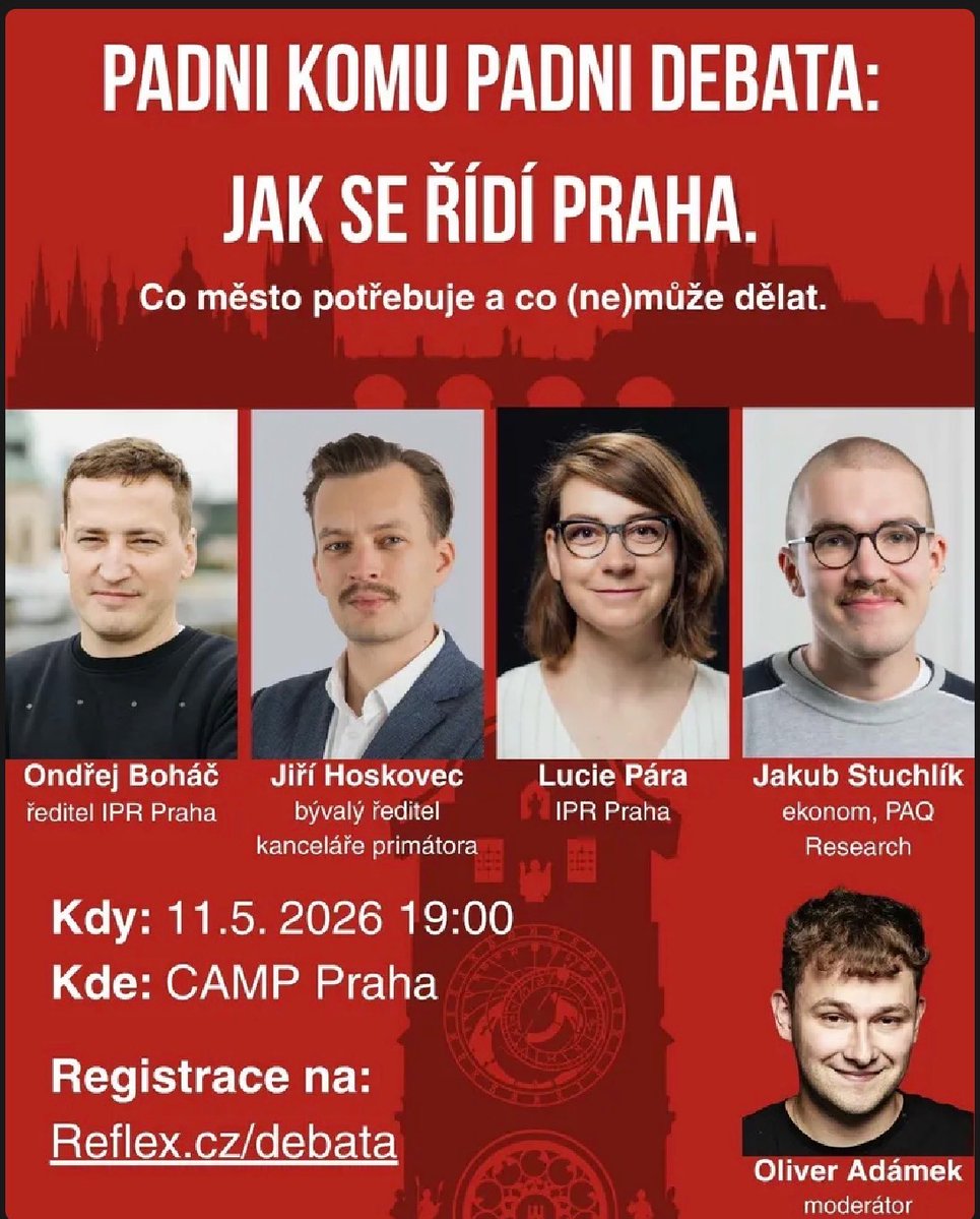 Kdo si chce zakřičet na mraky v terapeutické skupině, či ho zajímá Praha nad rámec konstatování, že Hřib/Portlík/Scheinherr je vůl a proto se tu staví moc/ málo/něco/někde, tak pojďte za dva týdny do CAMPu (než ho zavřou)

Registrace zde: reflex.cz/debata