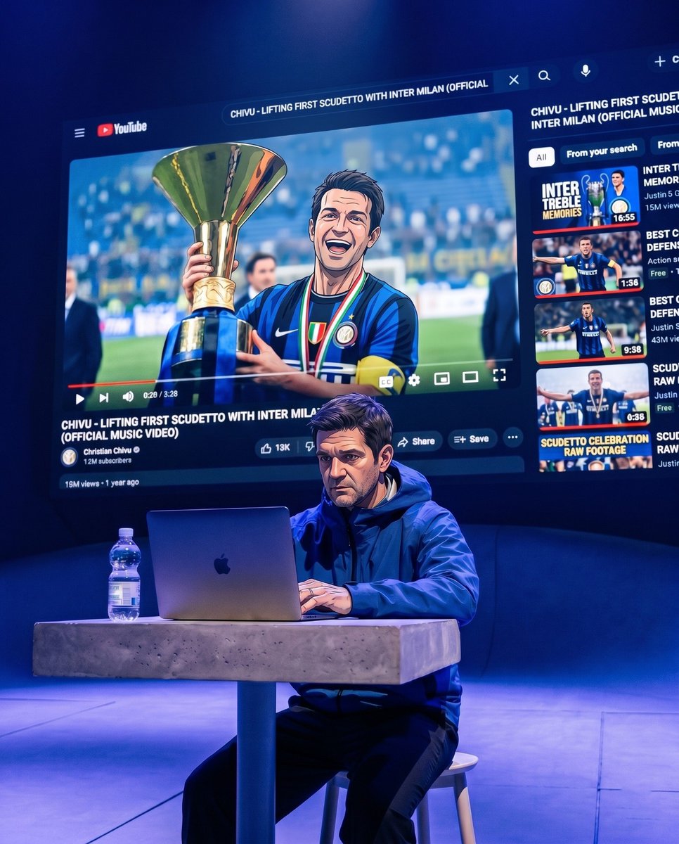 InterClubIndo's tweet photo. Different roles, same loyalty. We roared for you as a player, and we’ll keep roaring for you as our leader https://t.co/SGiWA0FdmX