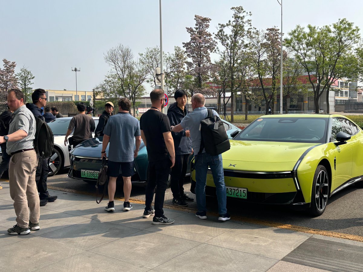 TechinLeon's tweet photo. XPENG recently wrapped up their VLA 2.0 tour around Auto China - test drives, factory visits, the whole thing.

After actually riding in the car, Dick said something that stuck with me:

“If Tesla’s FSD is even half as good as this (VLA), it must already be very, very impressive.”

From what XPENG shared, it also seems like people are reacting pretty strongly once they try it - nearly 100k test drives so far, and the time from test drive to order has dropped a lot.

Feels like the shift might be less about “what features it has” and more about how natural the whole experience feels when you’re actually in it.