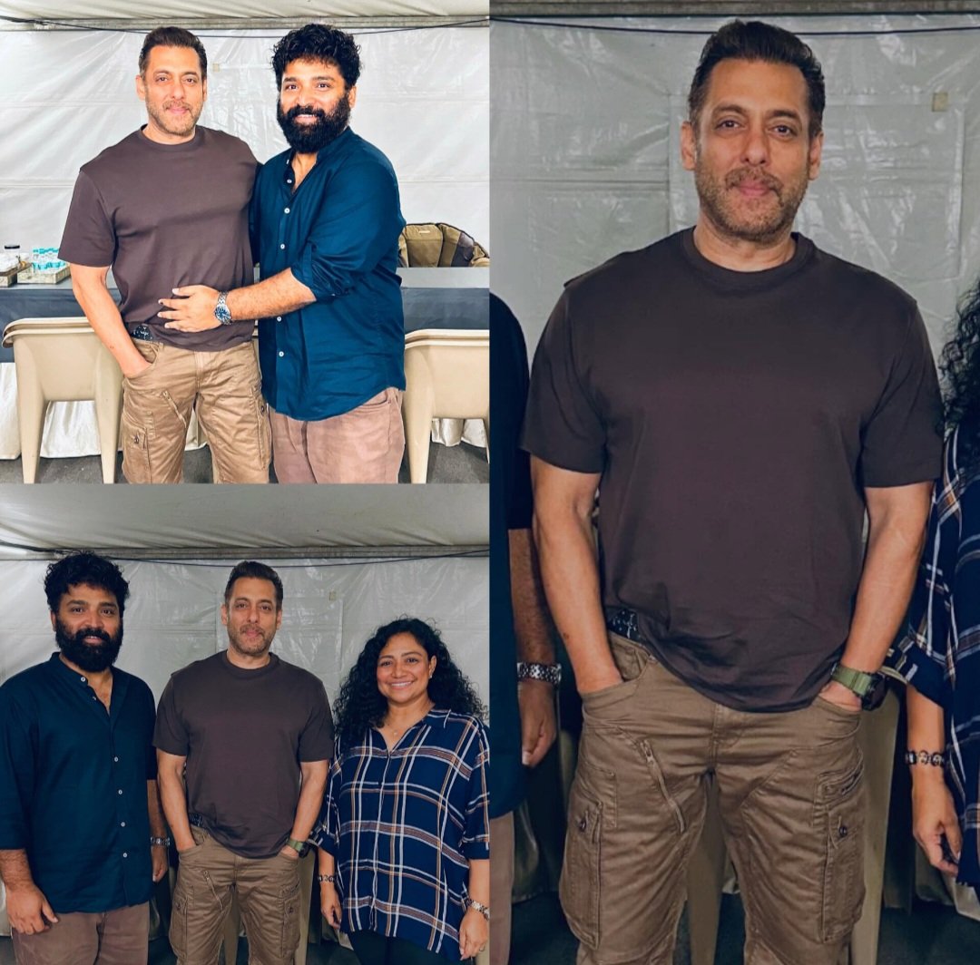 He's literally taking me back to the Bajrangi Bhaijaan days light beard, what a personality, what a transformation 🔥 #SVC63 is going to be a massive banger… something big is on the way. #SalmanKhan looking absolutely charming.