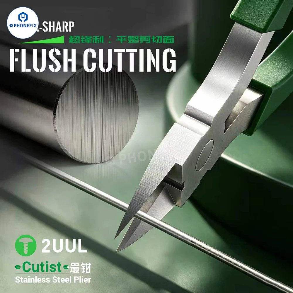 phonefixdiy's tweet image. 2UUL CT01 Cutist: Stainless steel phone repair pliers with sharp blade &amp;amp; non-slip handle—safe for delicate parts, perfect for pros &amp;amp; DIYers! #2UULCT01 #PhoneRepairTools #PHONEFIX #diyfixtool #iphonerepaircost #applefixnearme