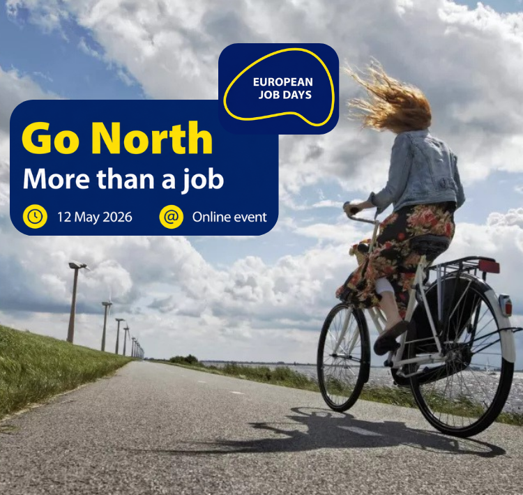 Seviempleo's tweet photo. 🌍 #EuresSE 12/05: Evento online “Go North". Organizan Países Bajos, Alemania, Suecia, Dinamarca, Noruega y Finlandia.
🕚 11:00–15:00 CEST 💼 Empleo en hostelería, construcción, industria, salud, transporte, servicios administrativos...
+ Info: https://t.co/aSF2obDG4A #EuresJobs https://t.co/RF2SRaxXRI