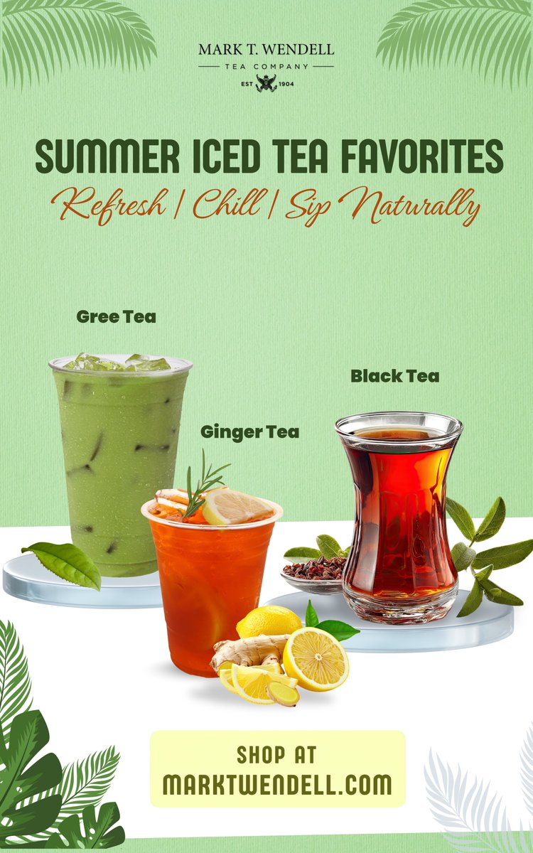 MarkTWendell503's tweet image. Sip Into Summer with Refreshing Iced Tea Blends

Cool down with the vibrant flavors of Mark T. Wendell’s iced tea blends, crafted for the perfect summer refreshment.

Buy Now: marktwendell.com/collections/ic…

#icedtea #coldbrew