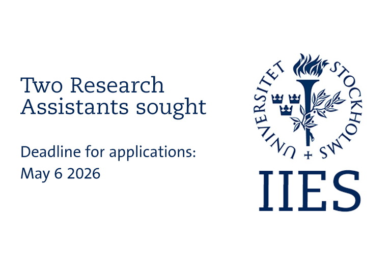 IIES_Sthlm's tweet image. We’re hiring! 🚀
2 full-time RAs/Data Analysts for 8 months wanted to support top-tier international economic research.
📊 Data, coding &amp;amp; analysis
🌍 English-speaking environment
Apply by May 6
Start: Aug 15, 2026
bit.ly/3QpFQm7
#ResearchJobs #DataScience