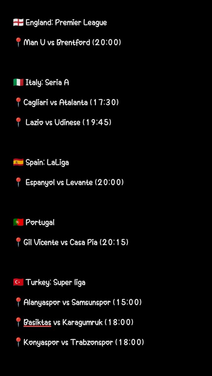 HIDDEN_IDEL's tweet image. 🚨 TODAY'S MAJOR FIXTURES 🚨 
 
Today's match fixtures for Monday, 27 April 2026....

🔴 Man U vs Brentford ⚪
⏱️ 20:00

Your predictions ?👇

#PremierLeague #Laliga #SeriaA #League1 #Superliga #Português #Bundesliga #GoalRush.