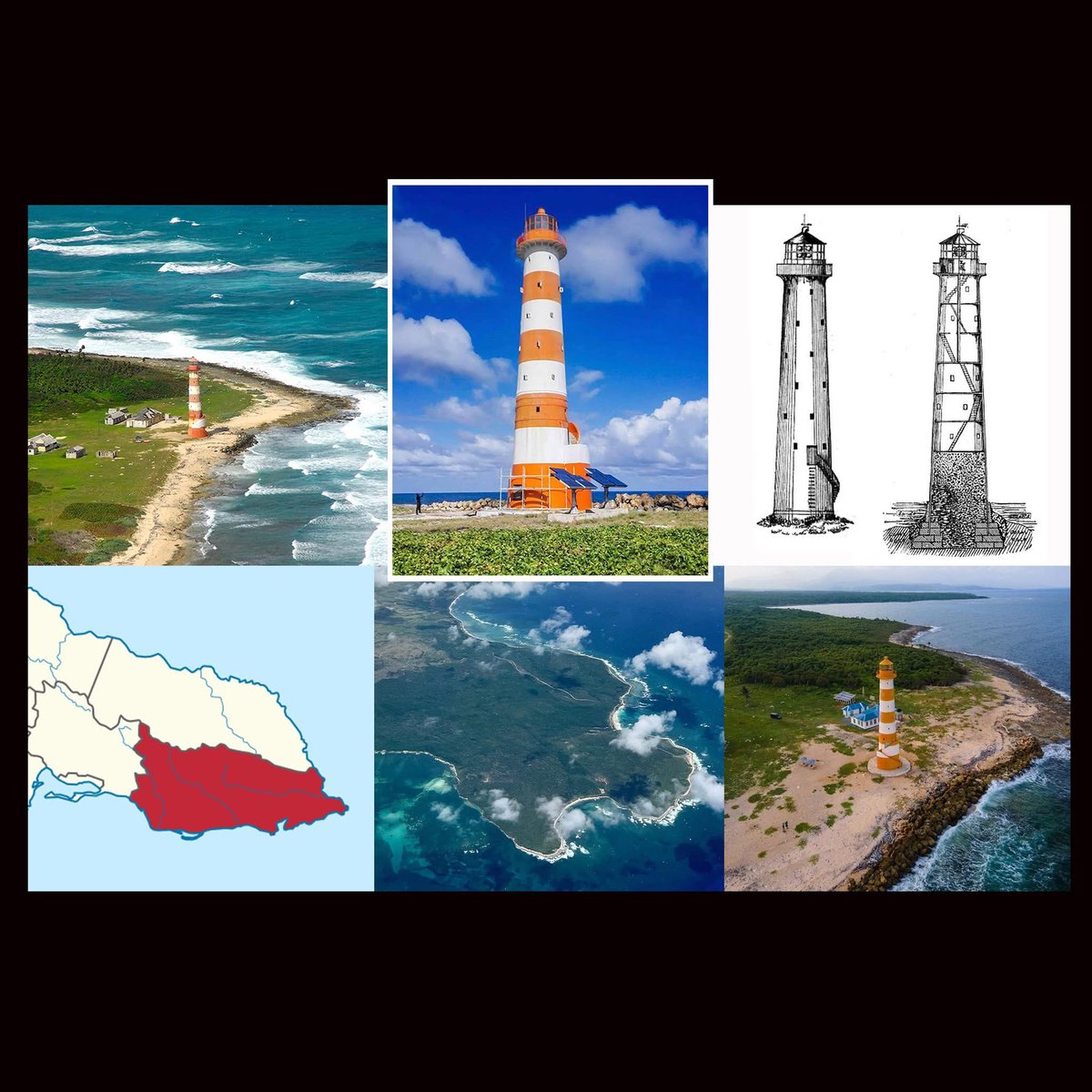 wcchen's tweet image. Morant Point Lighthouse #Jamaica: Designed by Alexander Gordon, built by George Grove; erected 1841 by Kru men, free Africans brought to Jamaica in period following emancipation. Oldest lighthouse on the island; first cast iron lighthouse built in the Western Hemisphere.